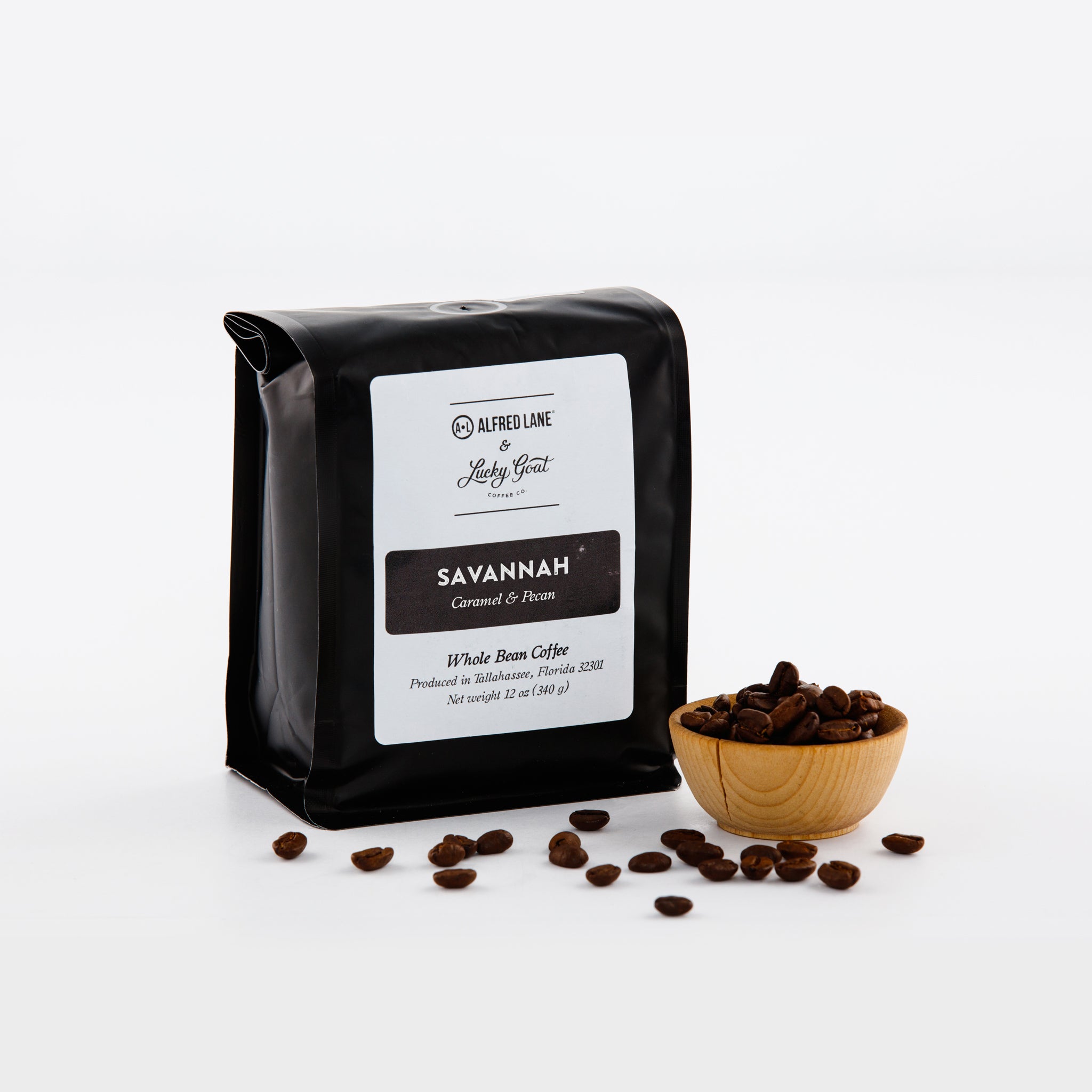 Alfred Lane x Lucky Goat Whole Bean Coffee - Savannah